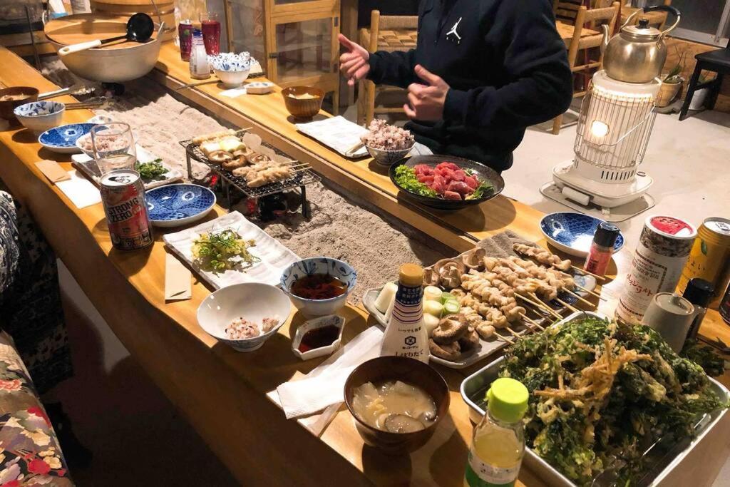 ゲストハウス+カフェわ　１日１組限定！ 築１００年の農家の古民家で宿泊体験、薪でお風呂沸かせます。焚き火もできます。 Kannami Esterno foto