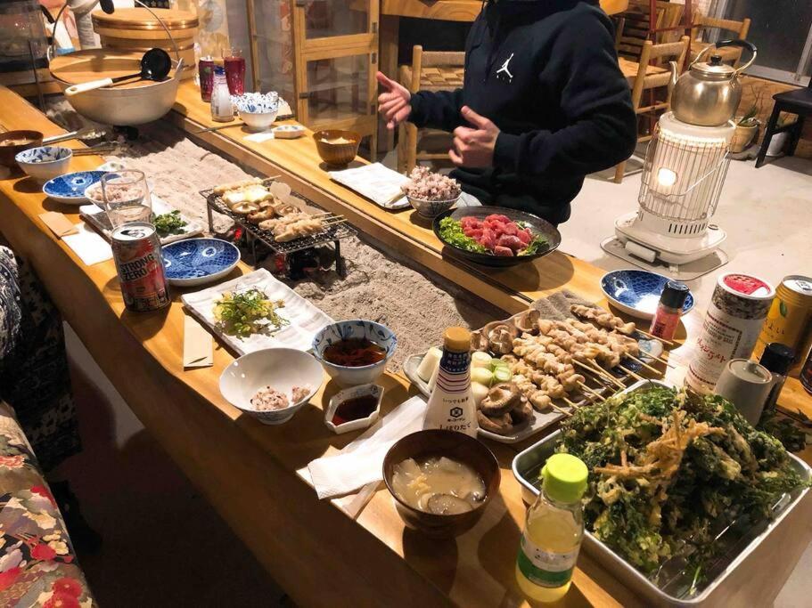 ゲストハウス+カフェわ　１日１組限定！ 築１００年の農家の古民家で宿泊体験、薪でお風呂沸かせます。焚き火もできます。 Kannami Esterno foto